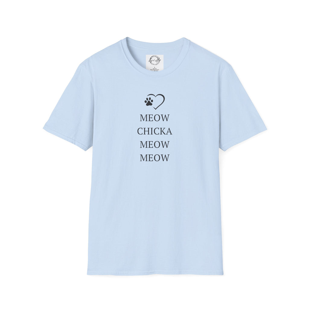 Meow Chicka Meow Meow Unisex Softstyle T-Shirt