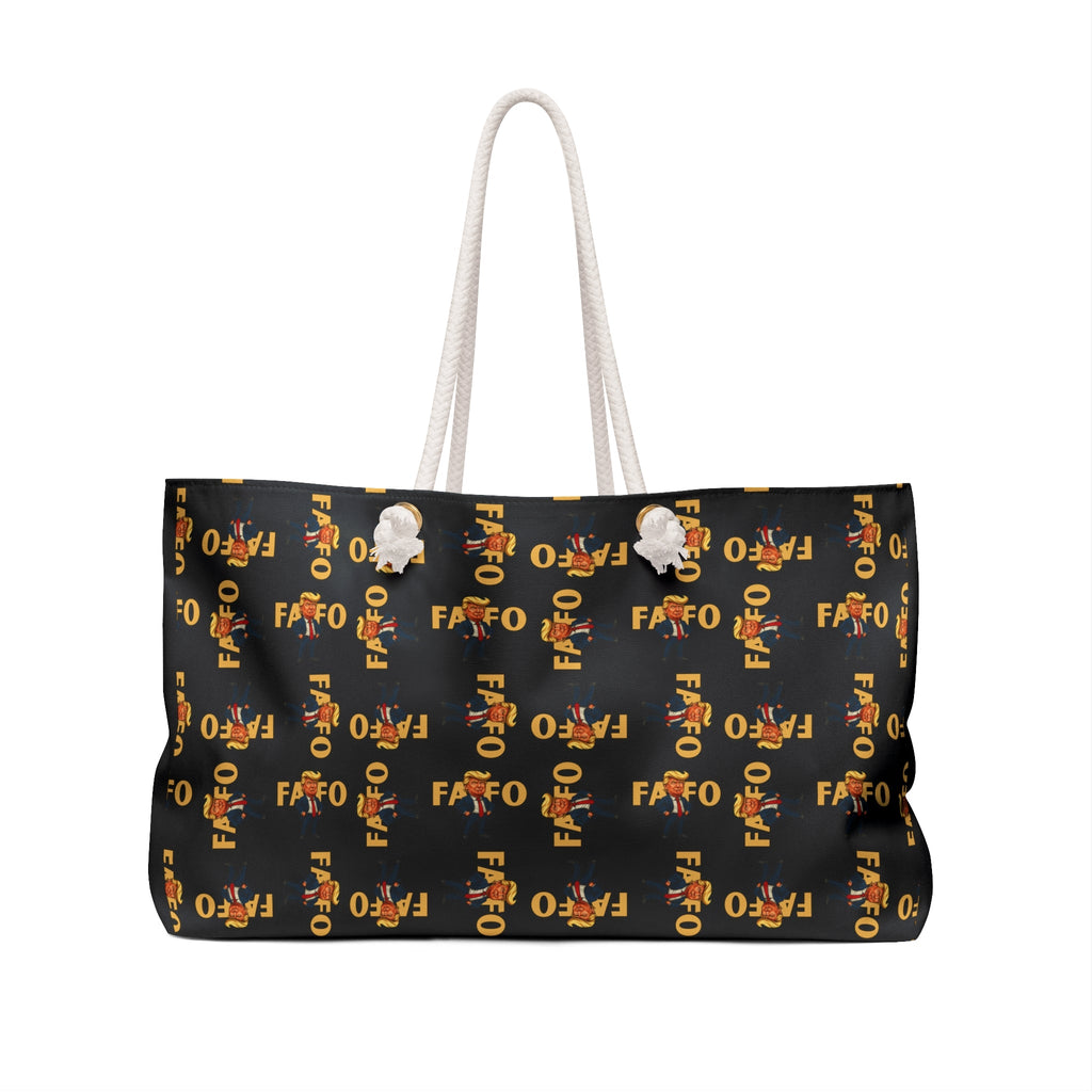 Brazen Political Parody Chic Weekender Bag