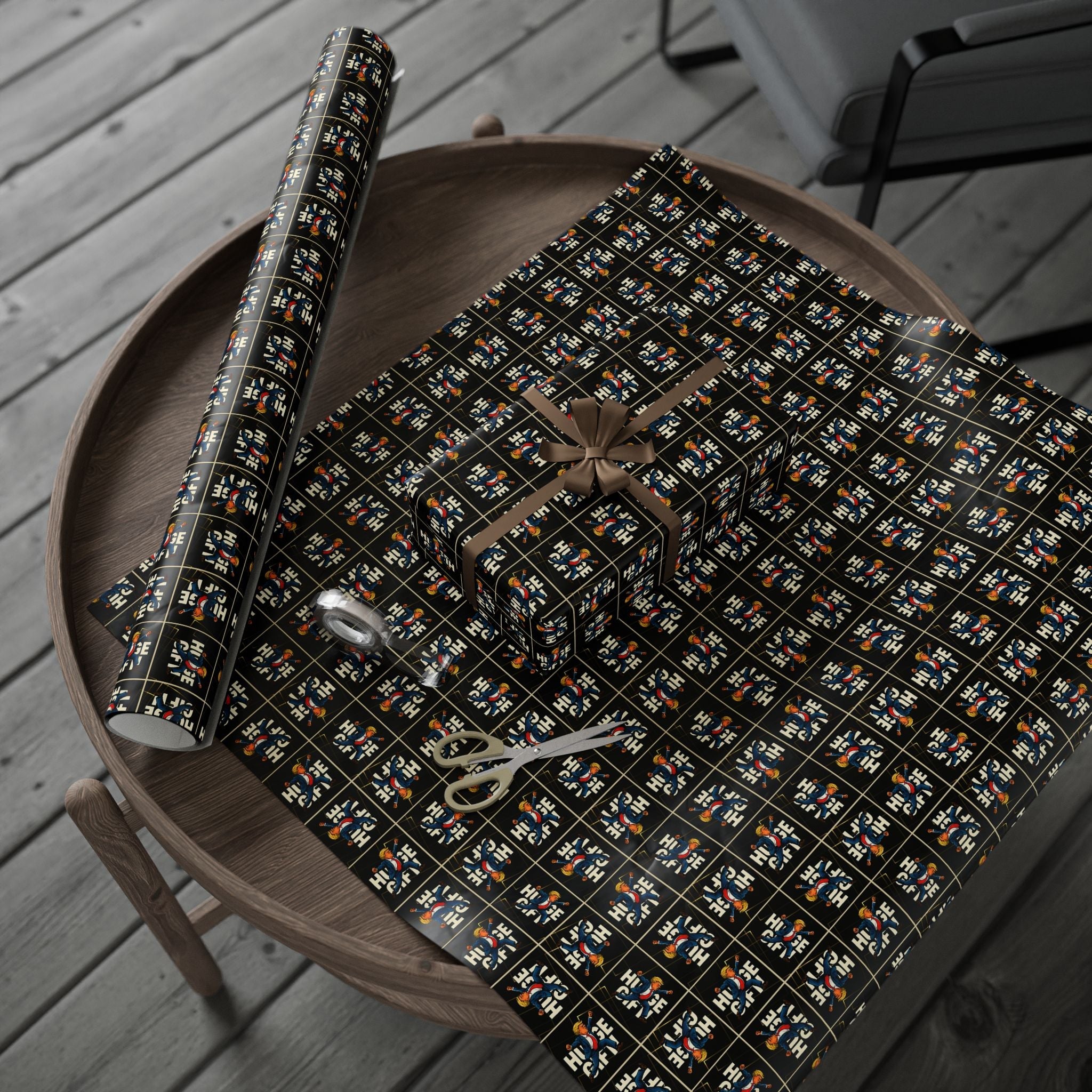Huge Parody Gift Wrapping Paper – Bold Political Humor