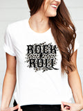 Rock and Roll Leopard Tee 1667