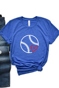 Baseball w/ heart 1671