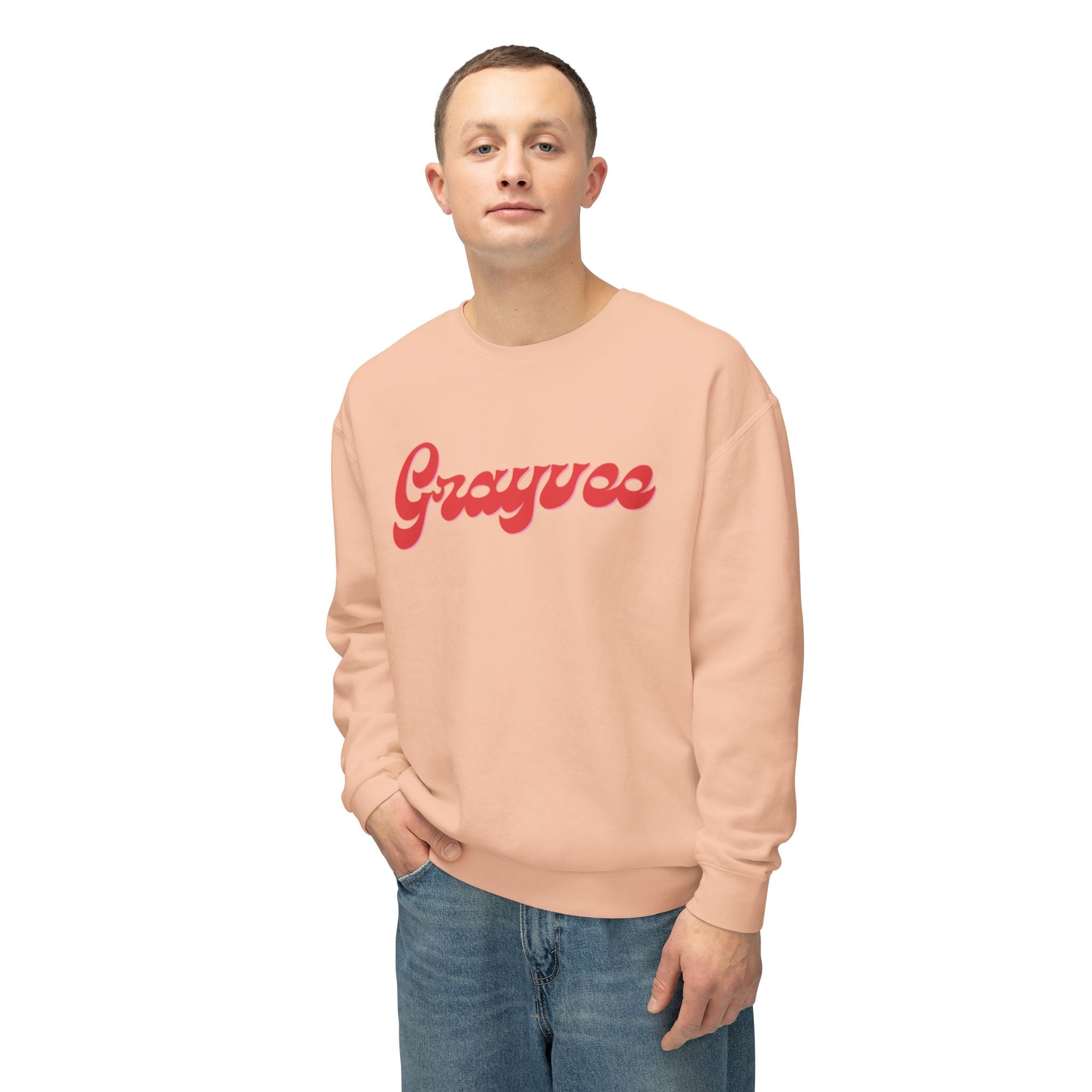 Unisex Lightweight Crewneck Sweatshirt "Grayvee"