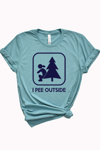 I pee outside 1717