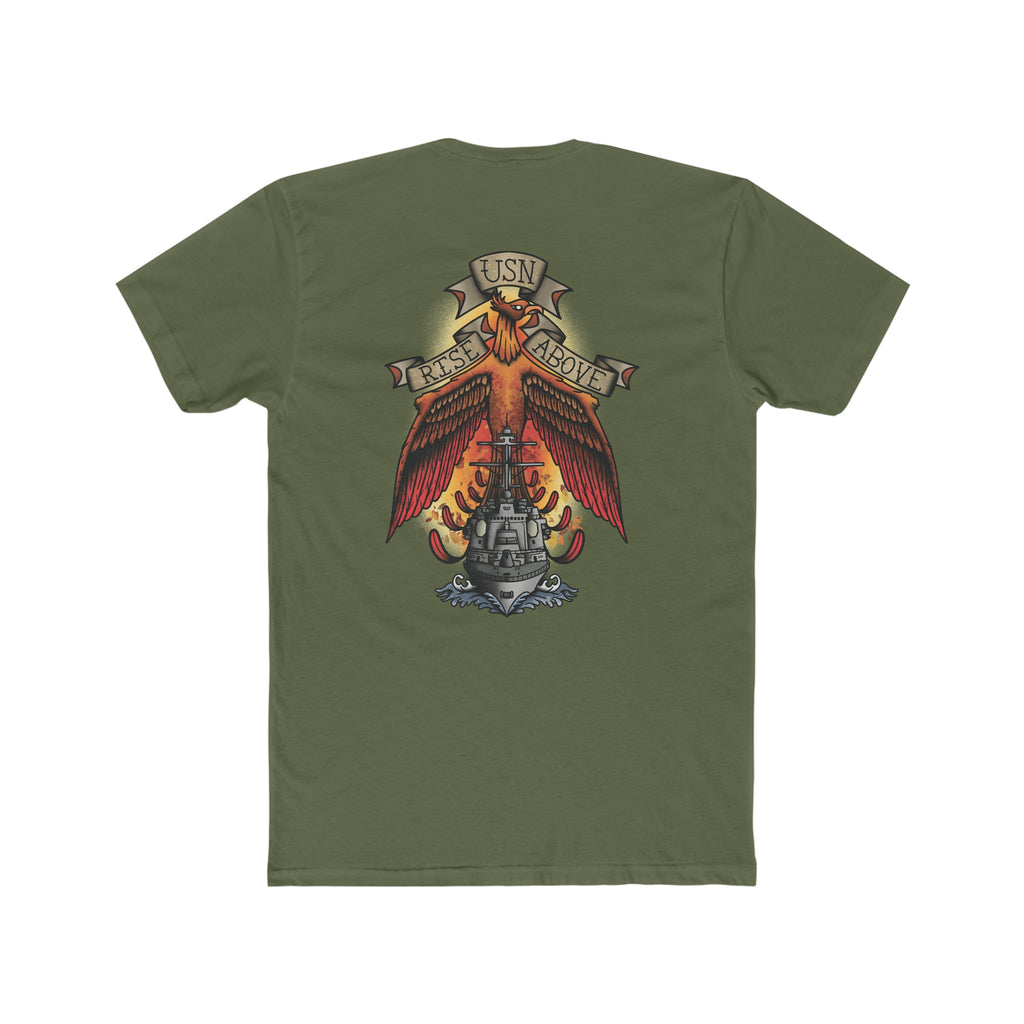 USN Rise Above - Crew Tee