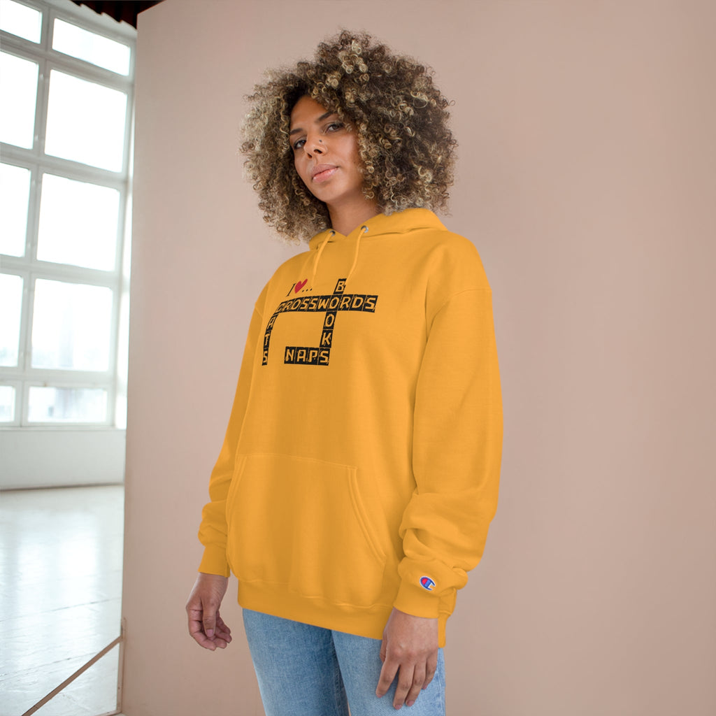Crosswords and Cats Hoodie