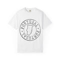 Portugal Map Stamp T-Shirt | Vintage Circular Badge