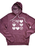 Nine Hearts 1738_hoodie