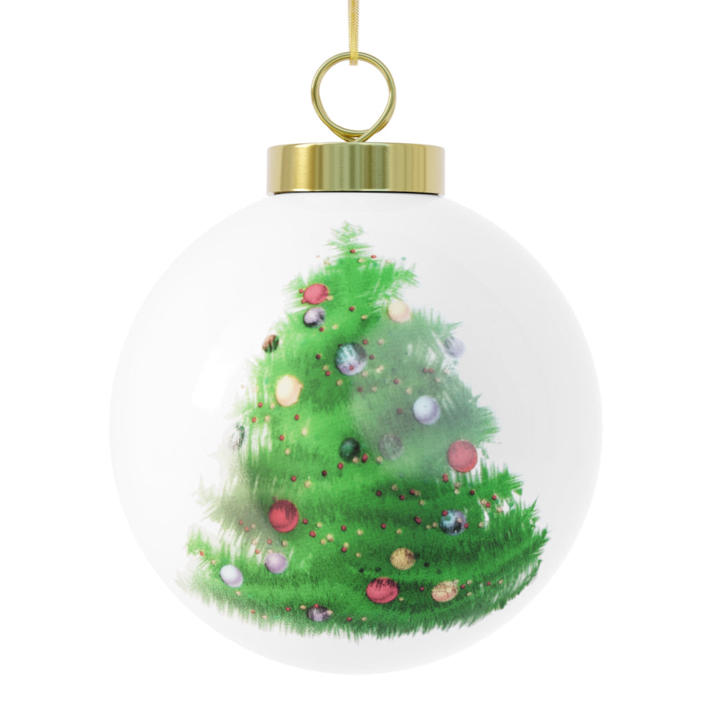 Dashing Through the No Ball Ornament