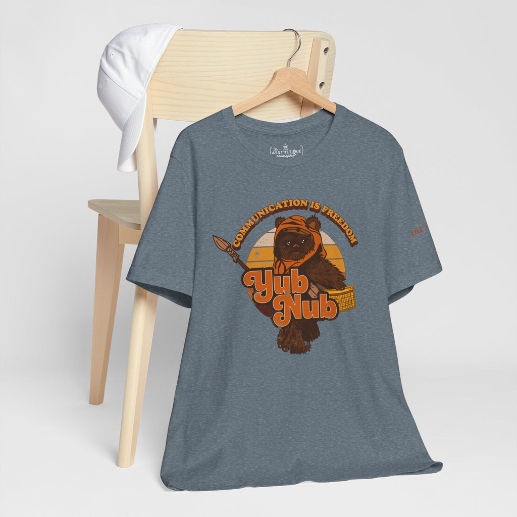 Communication is Freedom - Yub Nub - AAC - Unisex Jersey Short Sleeve Tee
