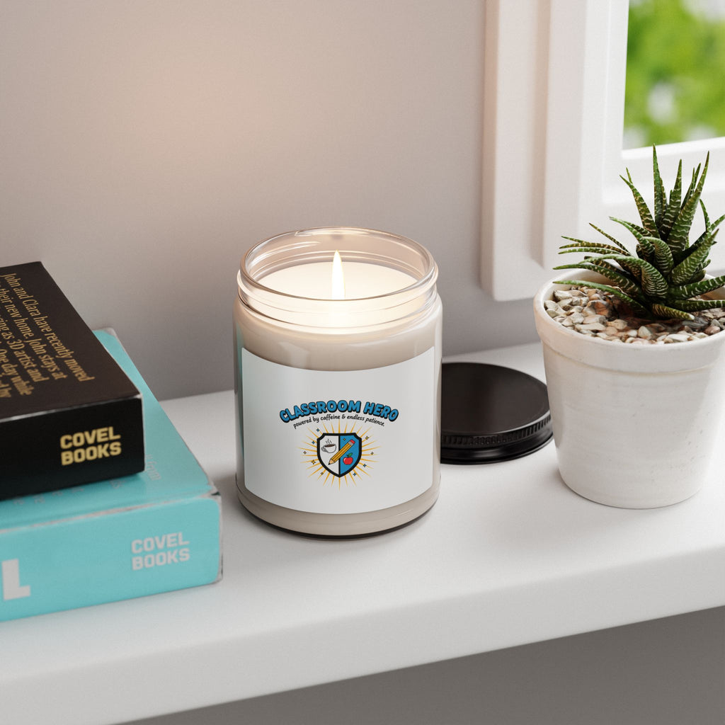 Classroom Hero Soy Candle, Teacher Appreciation Gifts | Teacher Life Candle