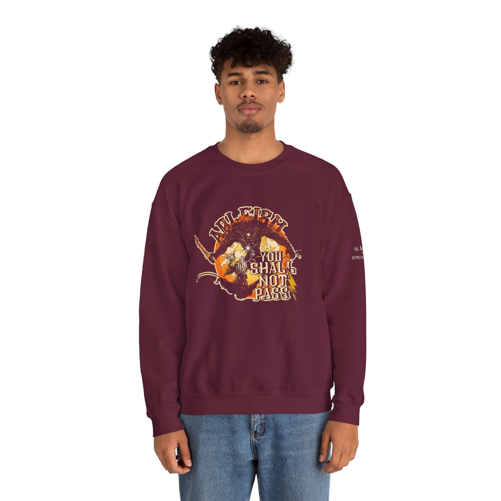 Ableism - You Shall Not Pass - LOTR - Adult Unisex Heavy Blend™ Crewneck Sweatshirt