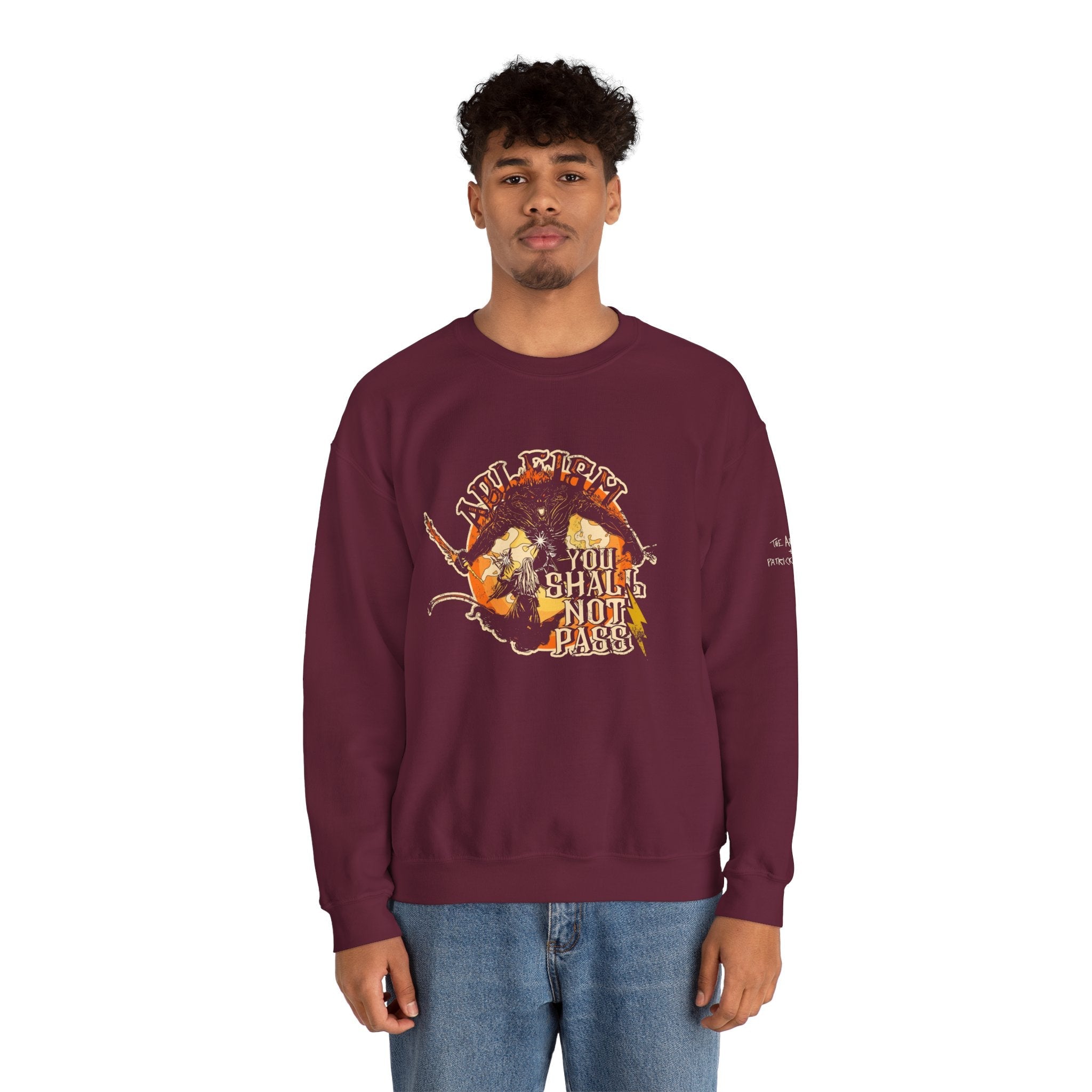 Ableism - You Shall Not Pass - LOTR - Adult Unisex Heavy Blend™ Crewneck Sweatshirt