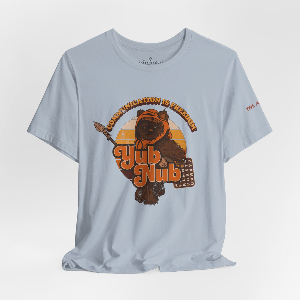 Communication is Freedom - Yub Nub - S2C - Adult Unisex Jersey Short Sleeve Tee