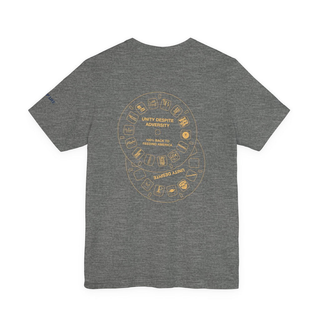 Unity Despite Adversity - Feeding America Fundraiser Tee - Unisex Jersey Short Sleeve Tee