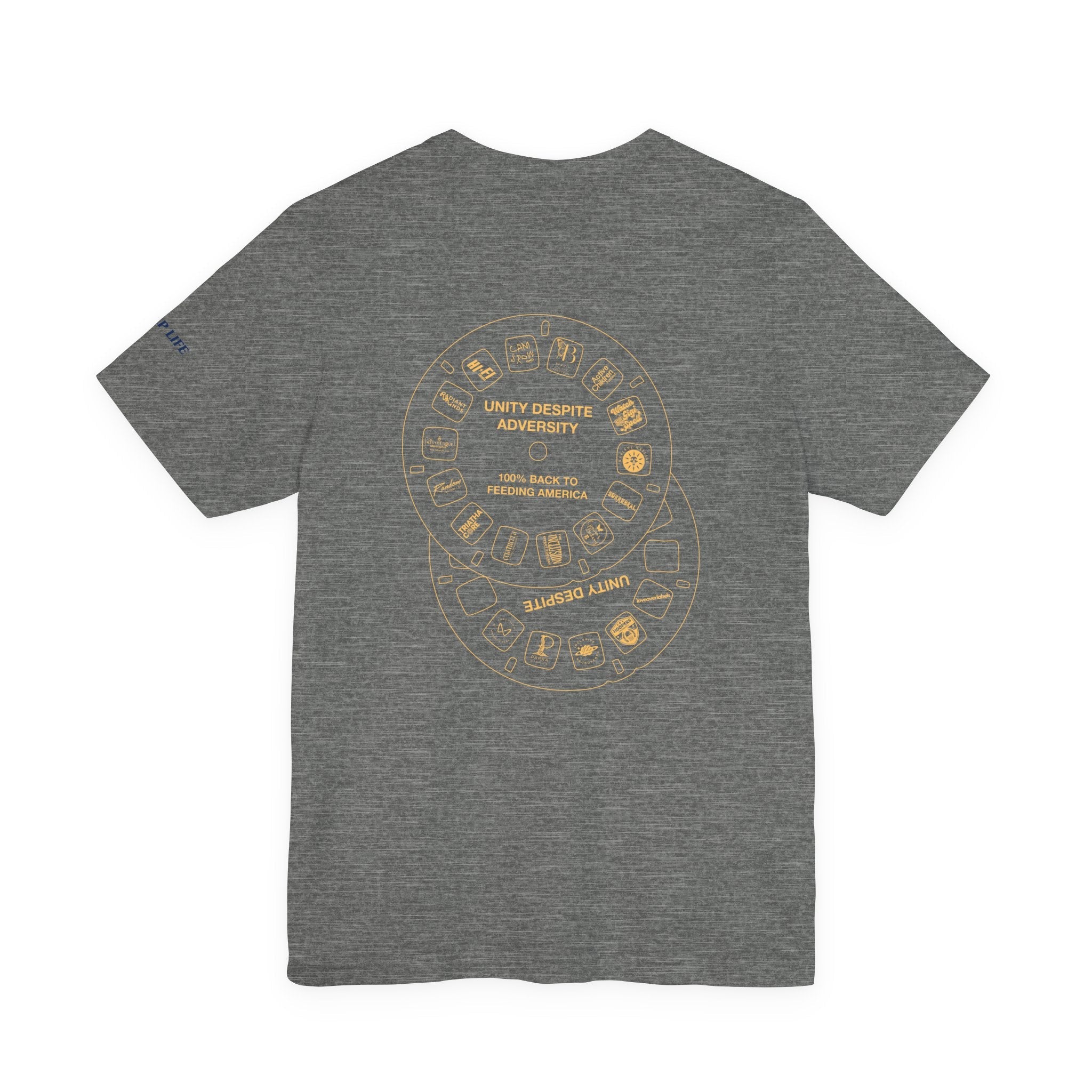Unity Despite Adversity - Feeding America Fundraiser Tee - Unisex Jersey Short Sleeve Tee
