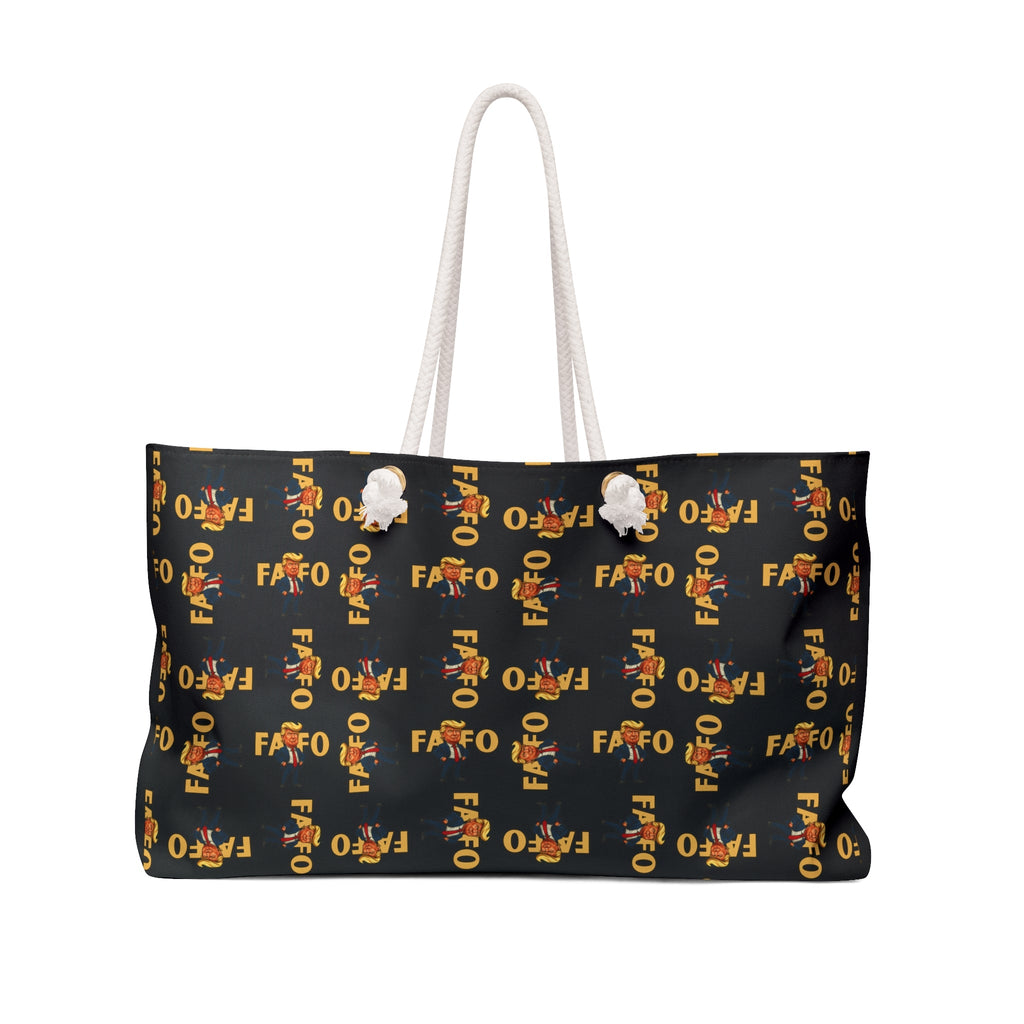 Brazen Political Parody Chic Weekender Bag