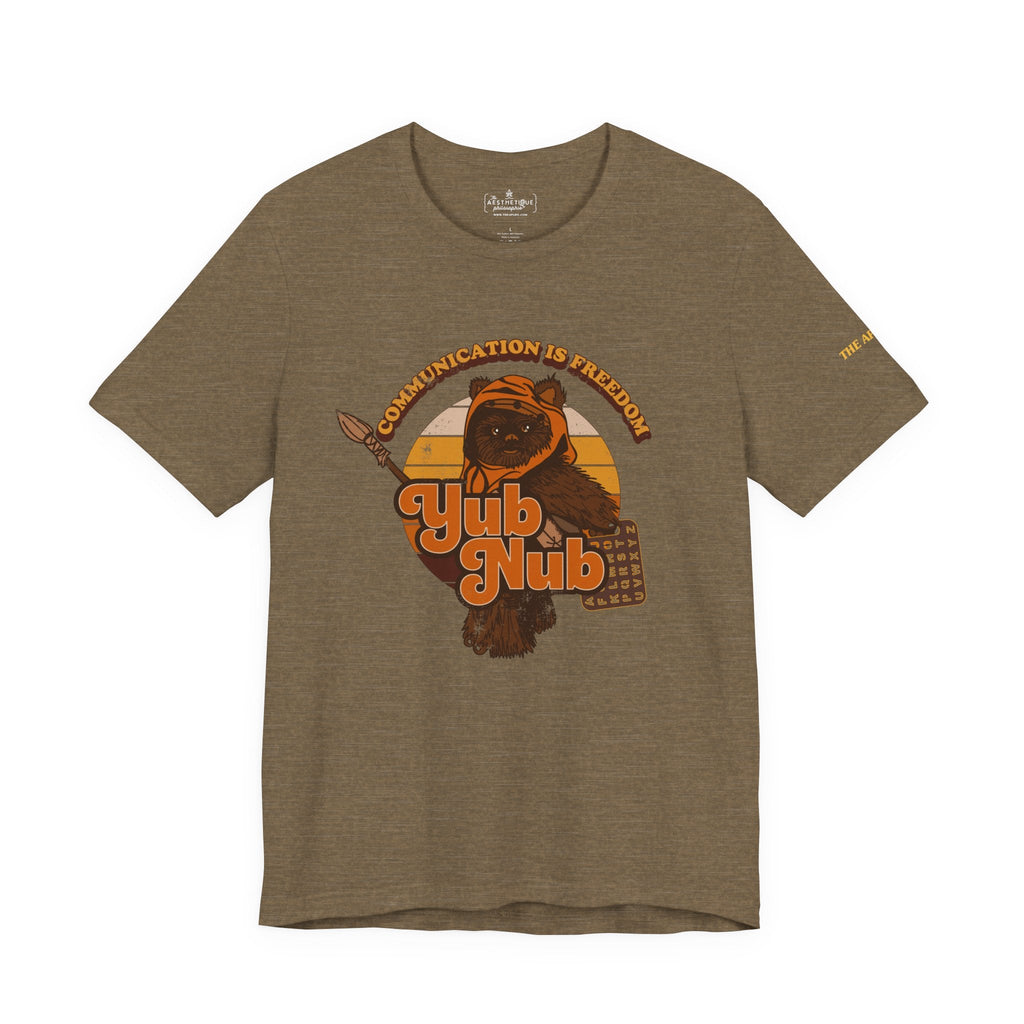 Communication is Freedom - Yub Nub - S2C - Adult Unisex Jersey Short Sleeve Tee