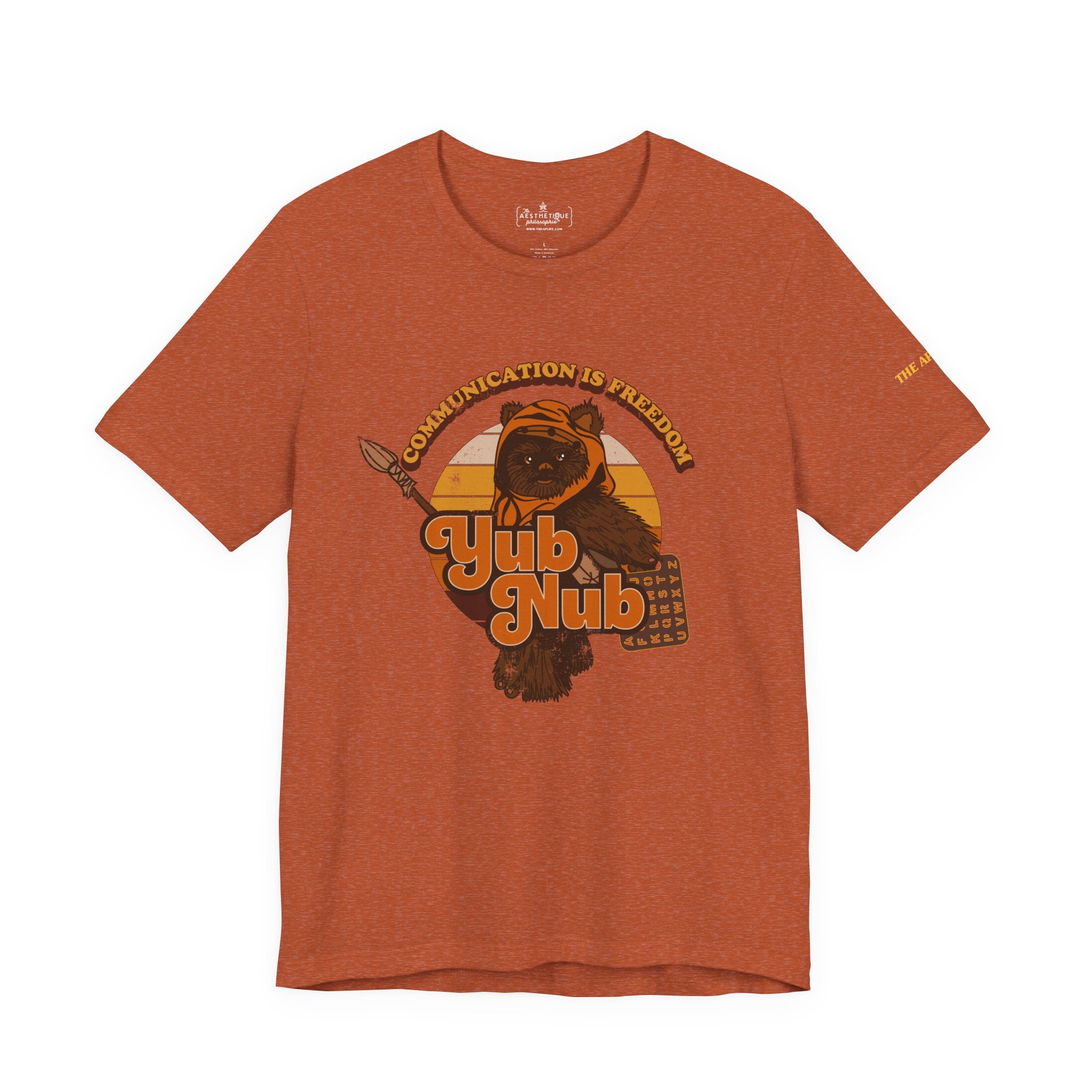Communication is Freedom - Yub Nub - S2C - Adult Unisex Jersey Short Sleeve Tee