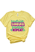 Sunrise Sunburn Sunset 1817