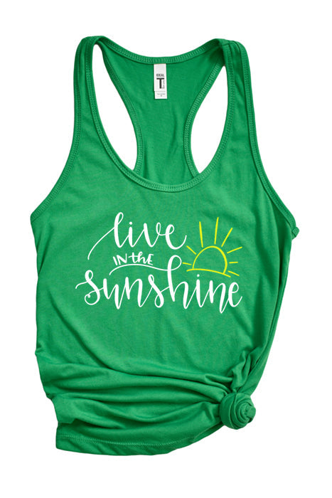 Live in the Sunshine 1821_tank