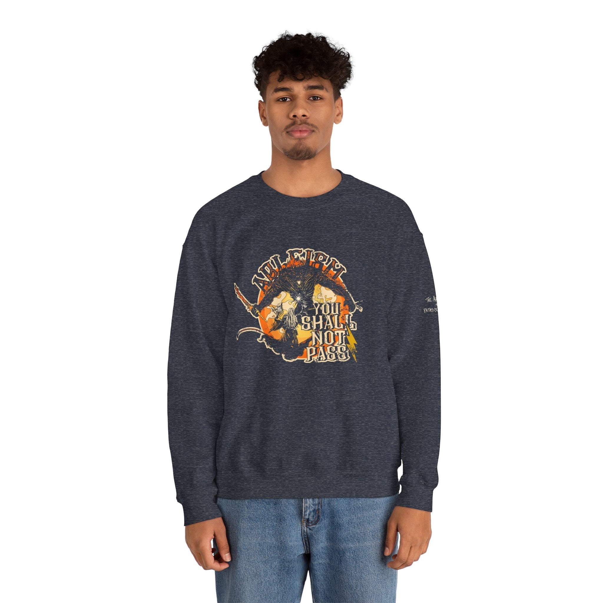 Ableism - You Shall Not Pass - LOTR - Adult Unisex Heavy Blend™ Crewneck Sweatshirt
