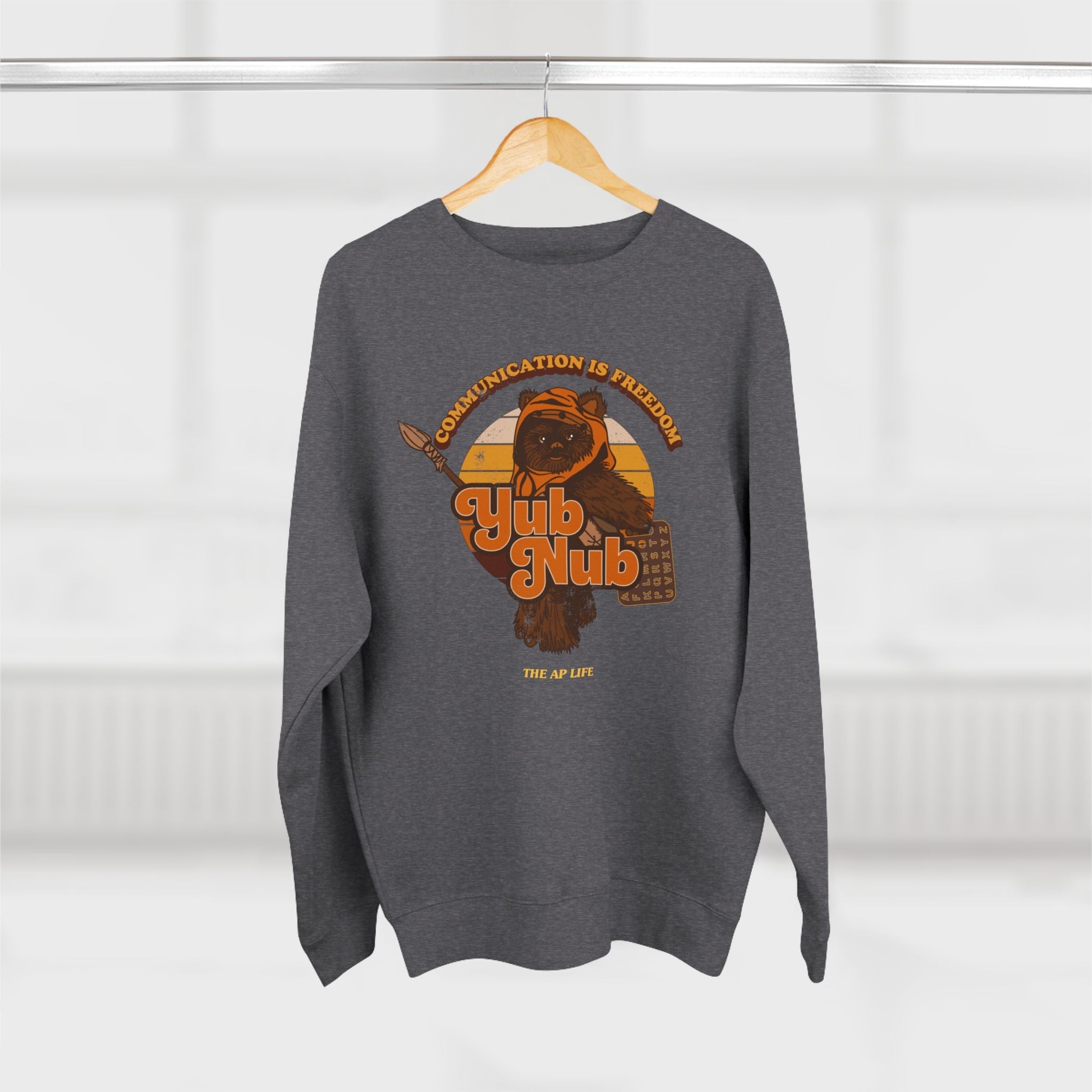Communication is Freedom - Yub Nub - S2C - Adult Unisex Crewneck Sweatshirt