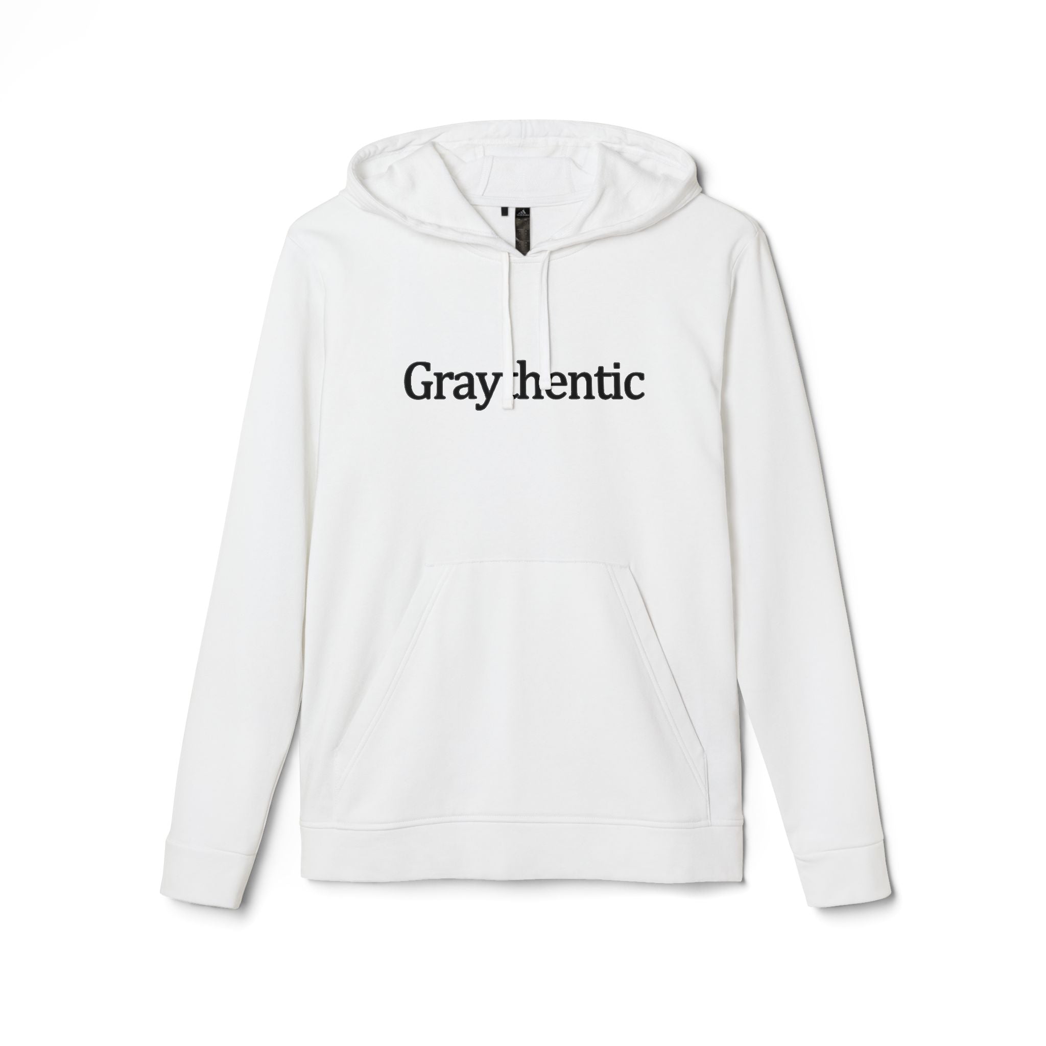 adidas Unisex Fleece Hoodie "Graythentic"