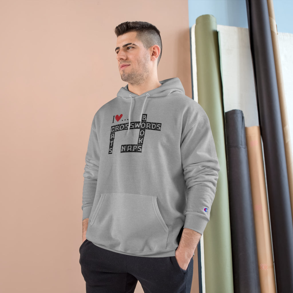 Crosswords and Cats Hoodie