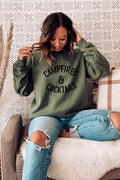 Campfire and Cocktails Sweatshirts 1904