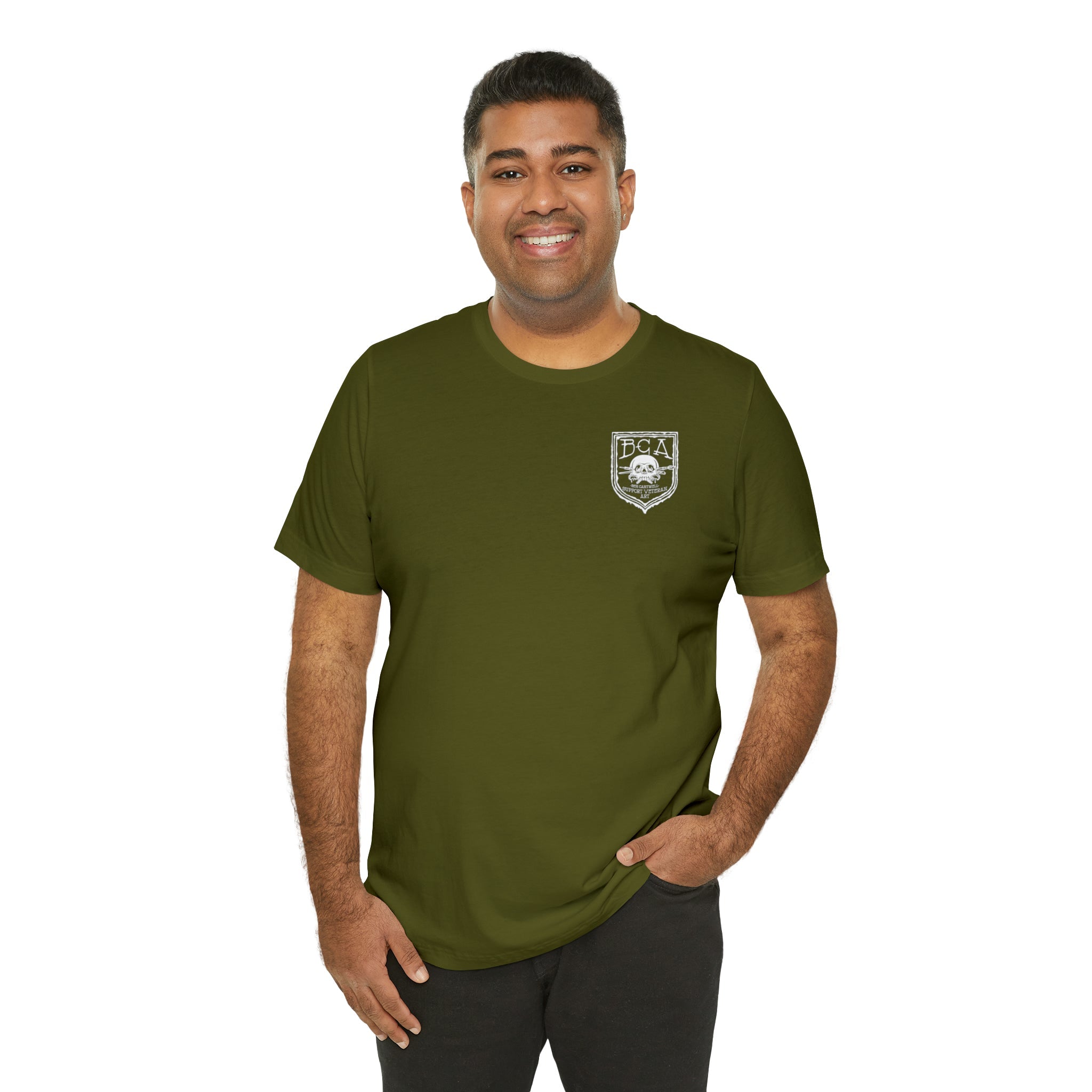 M4 and Radio Frog - Back Print - Short Sleeve Tee