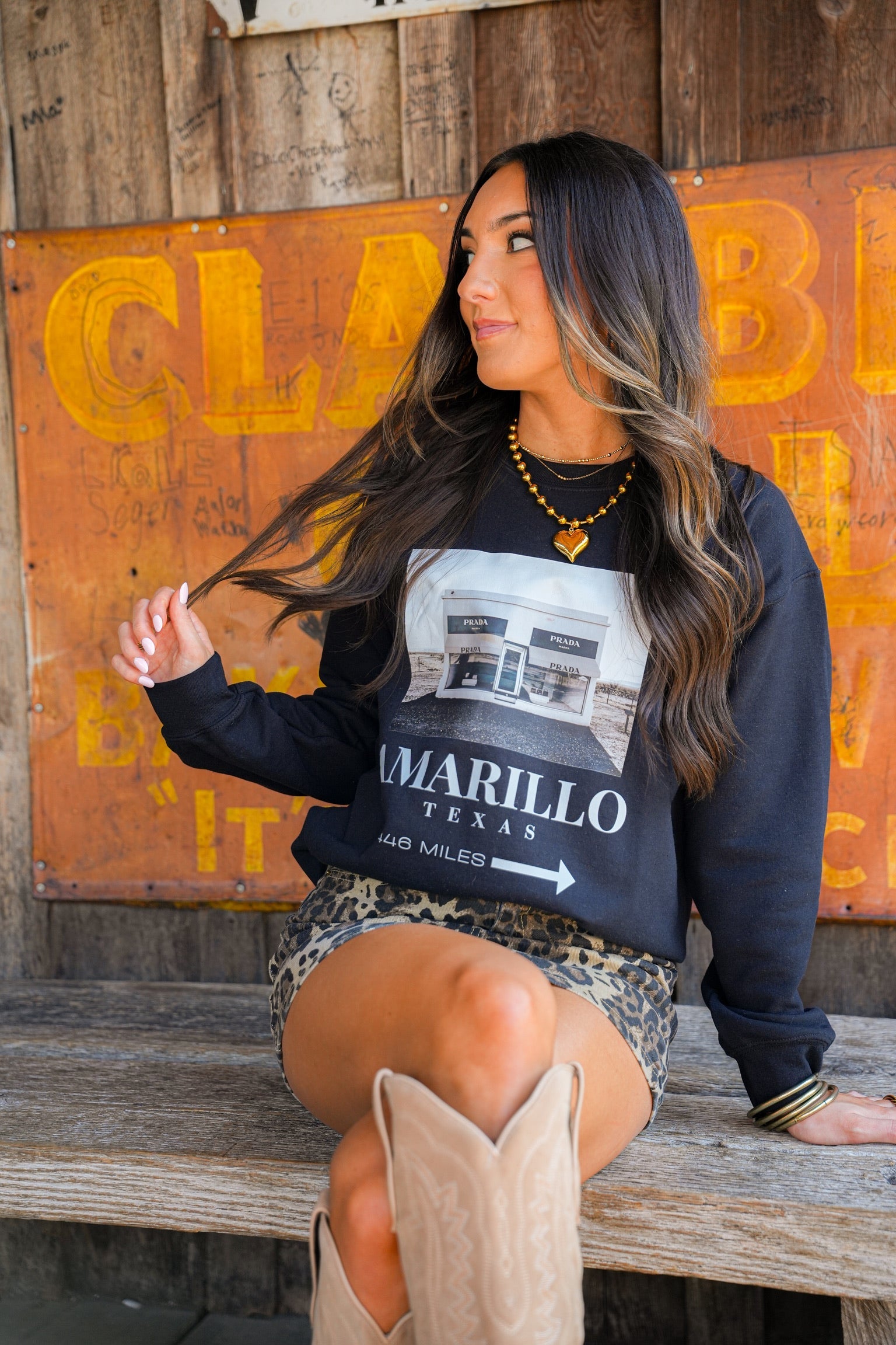 MILES TO MARFA TEE