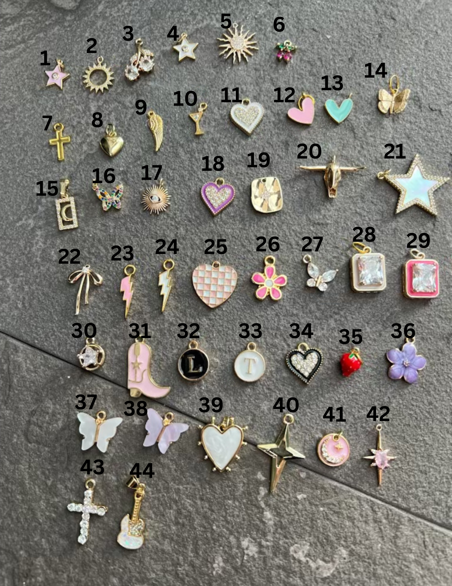 Charm Bar Charms
