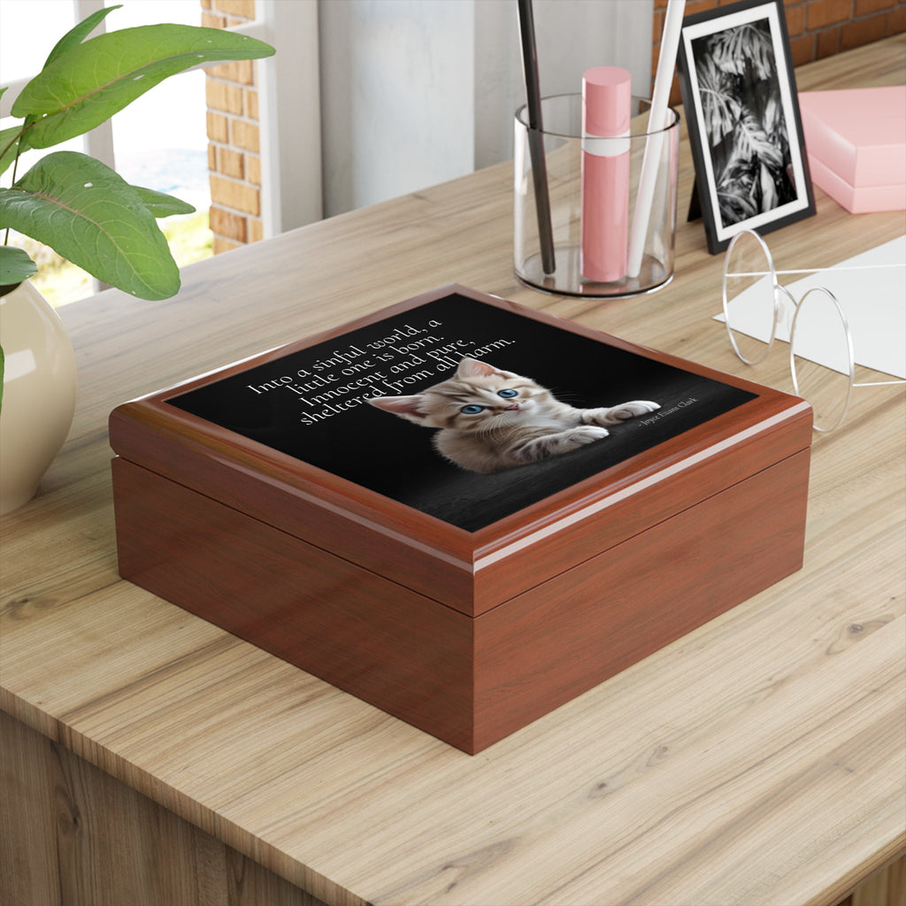 A Little One is Born Jewelry Box
