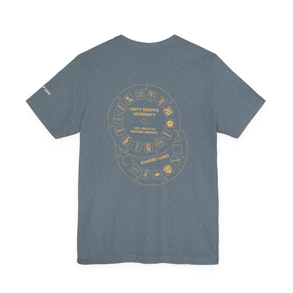 Unity Despite Adversity - Feeding America Fundraiser Tee - Unisex Jersey Short Sleeve Tee