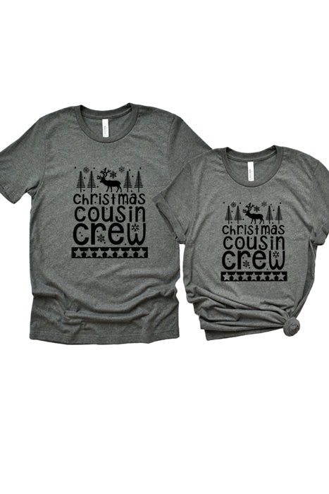 Christmas Cousin Crew Tee 2054