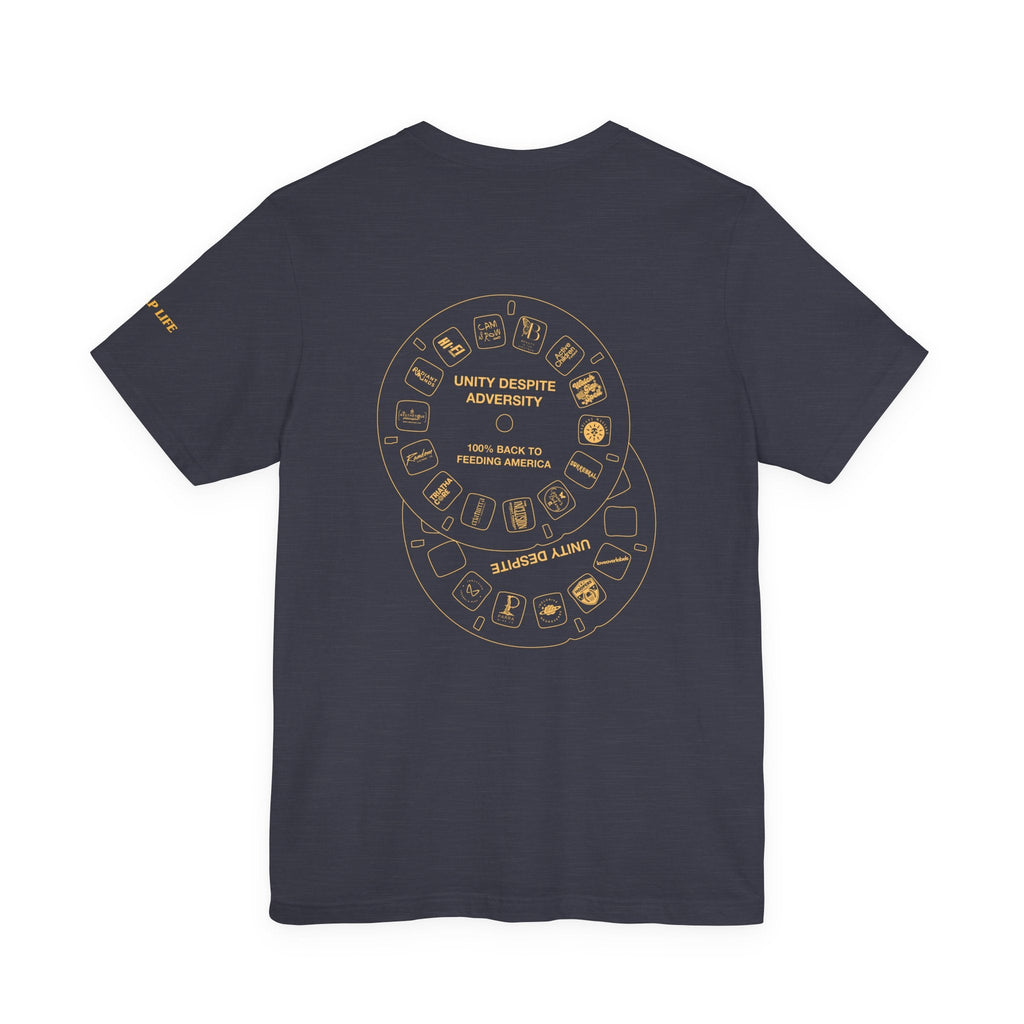 Unity Despite Adversity - Feeding America Fundraiser Tee - Unisex Jersey Short Sleeve Tee