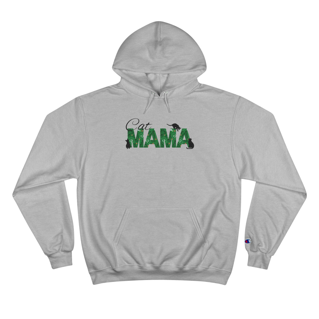 Christmas Cat Mama Hoodie