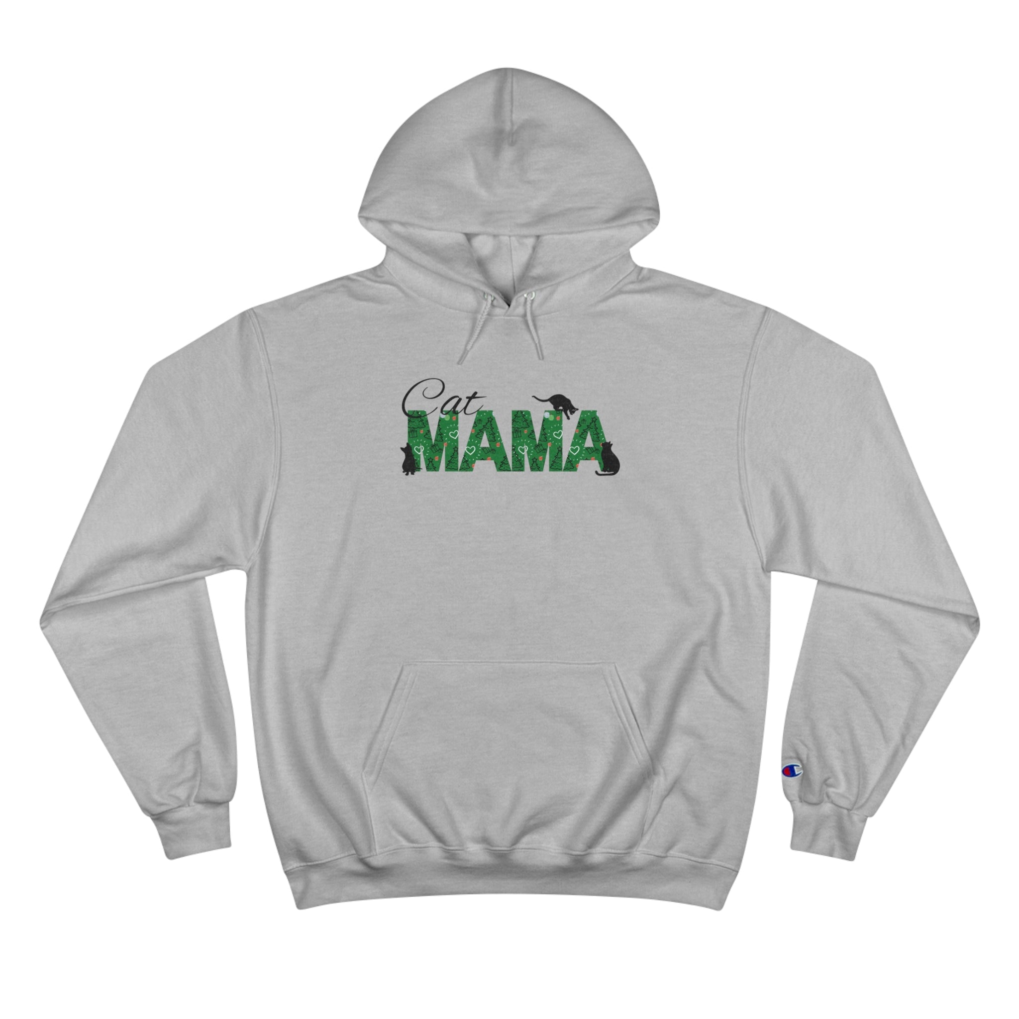 Christmas Cat Mama Hoodie