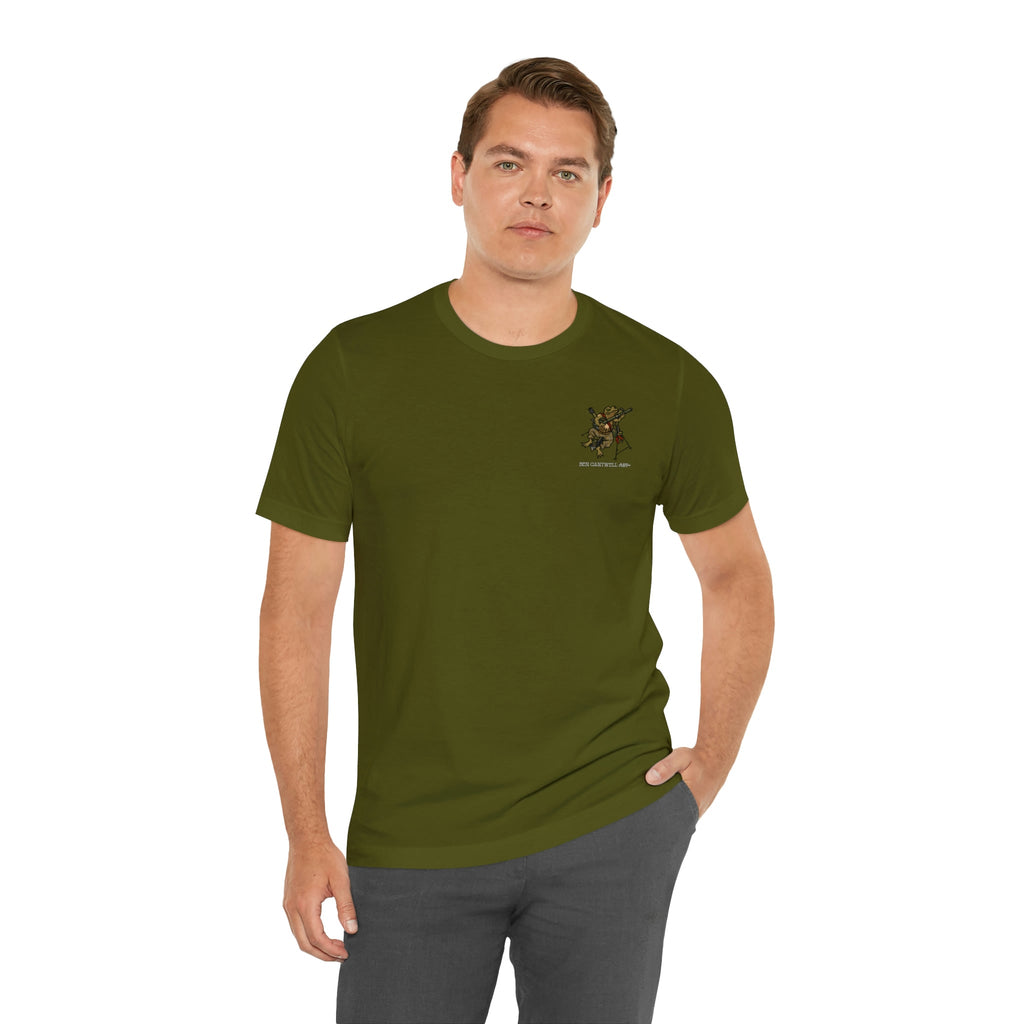 Mortar Frog - Front Print - Short Sleeve Tee