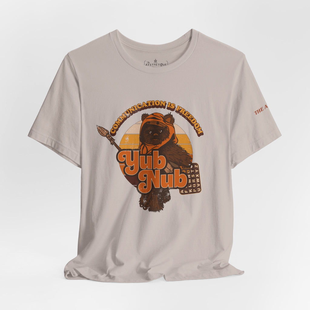 Communication is Freedom - Yub Nub - S2C - Adult Unisex Jersey Short Sleeve Tee