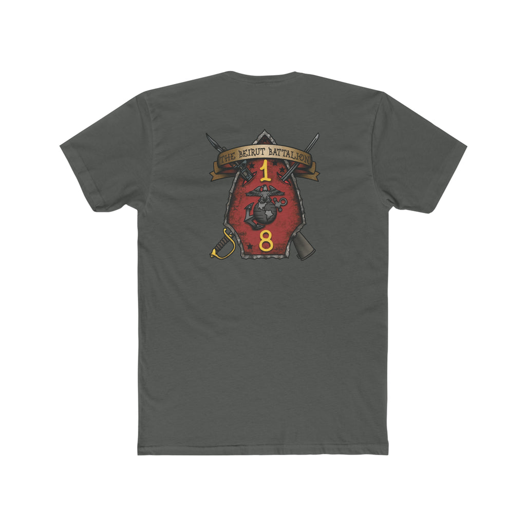 1/8 the Beirut Battalion - Crew Tee