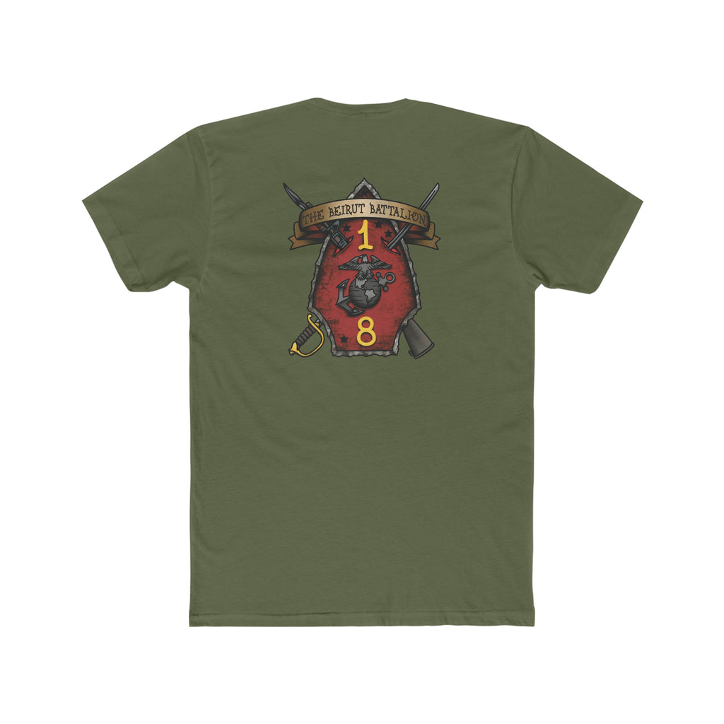 1/8 the Beirut Battalion - Crew Tee