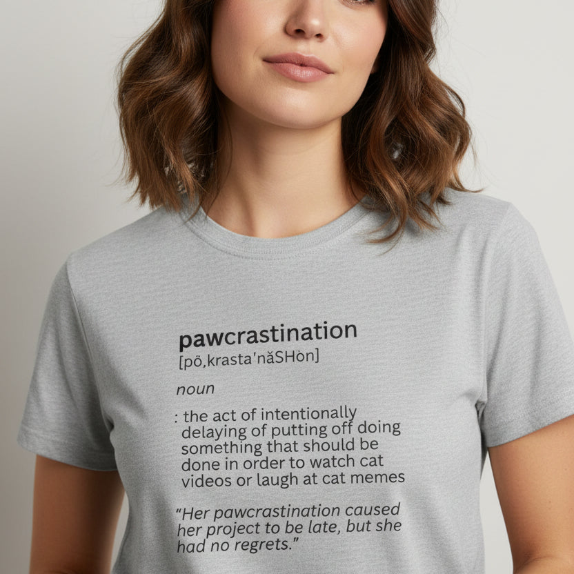 Pawcrastination Women's Softstyle Tee