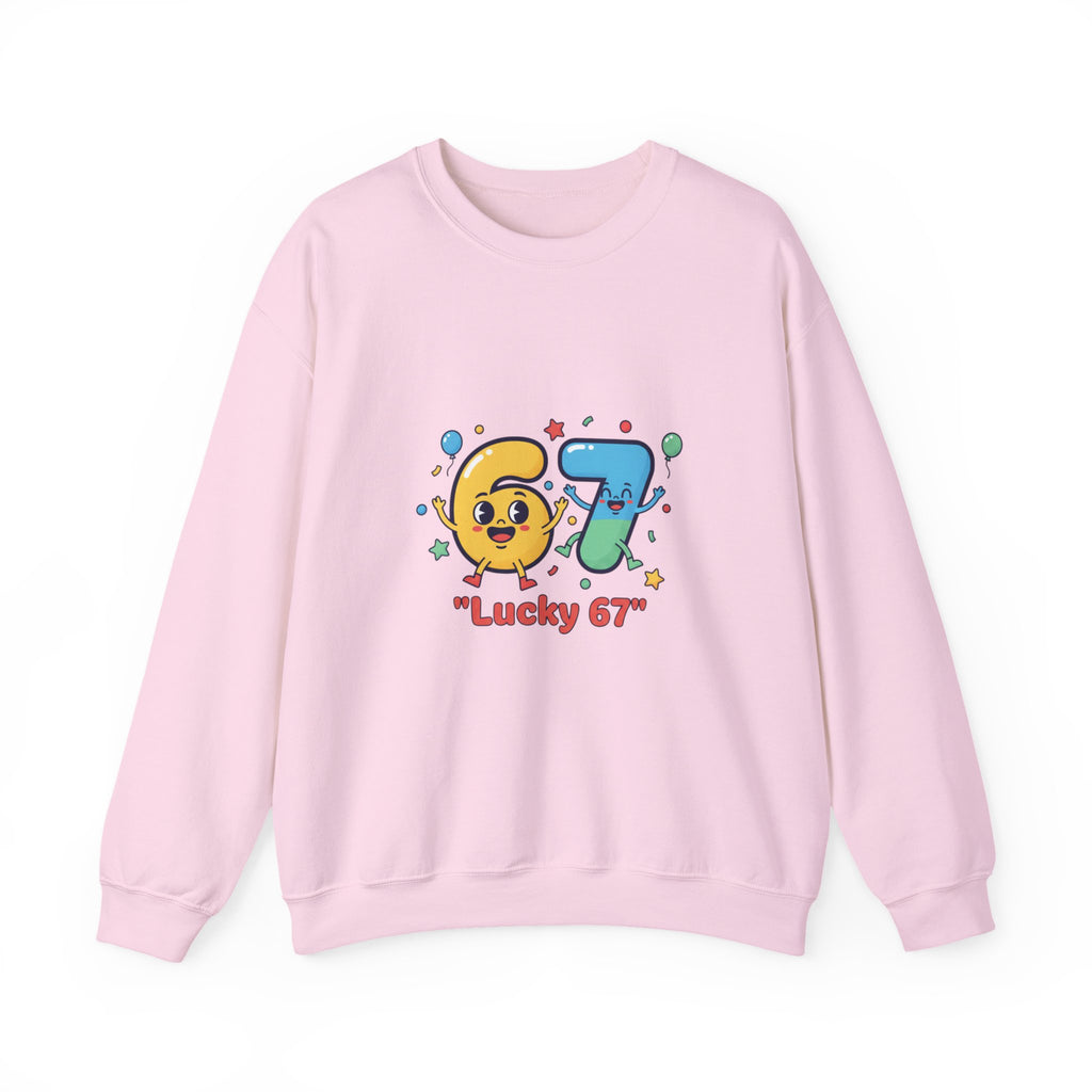 67 Meme Crewneck Sweatshirt | random number meme, absurdist humor