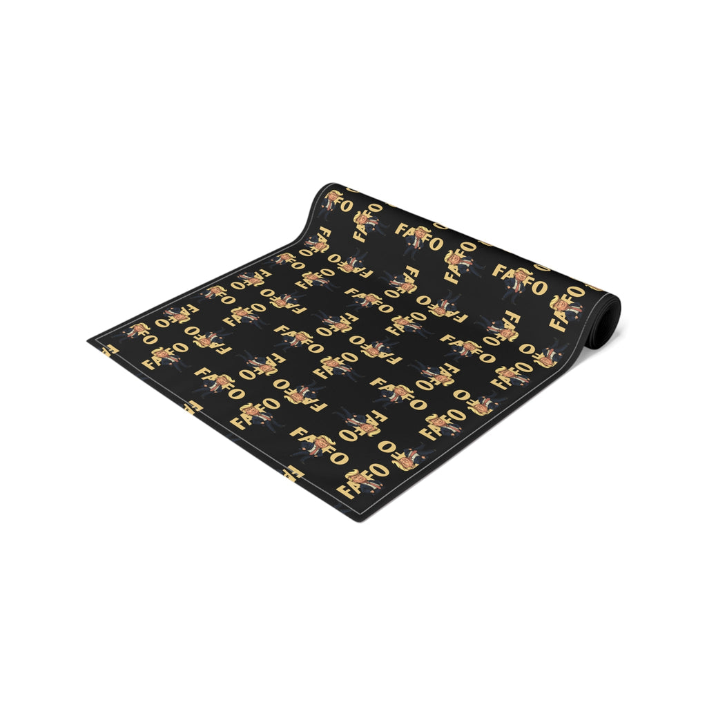 Brazen Political Parody Stylish Table Runner