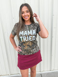 mama tried camo tee