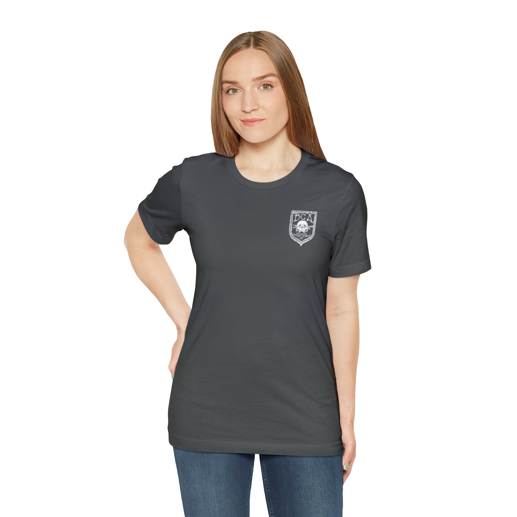 AT4 Rocket and Sword Frog - Back Print - Short Sleeve Tee