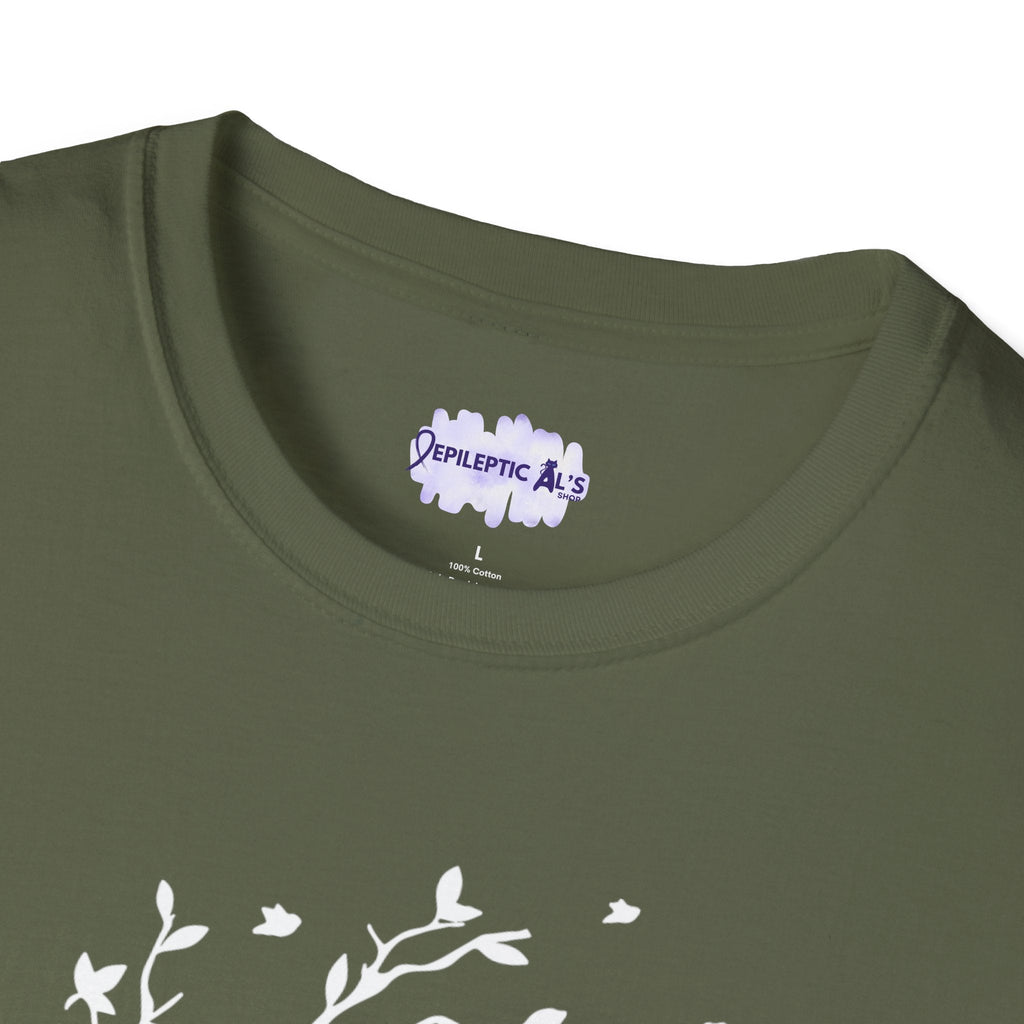Cat in a Tree Unisex Softstyle T-Shirt