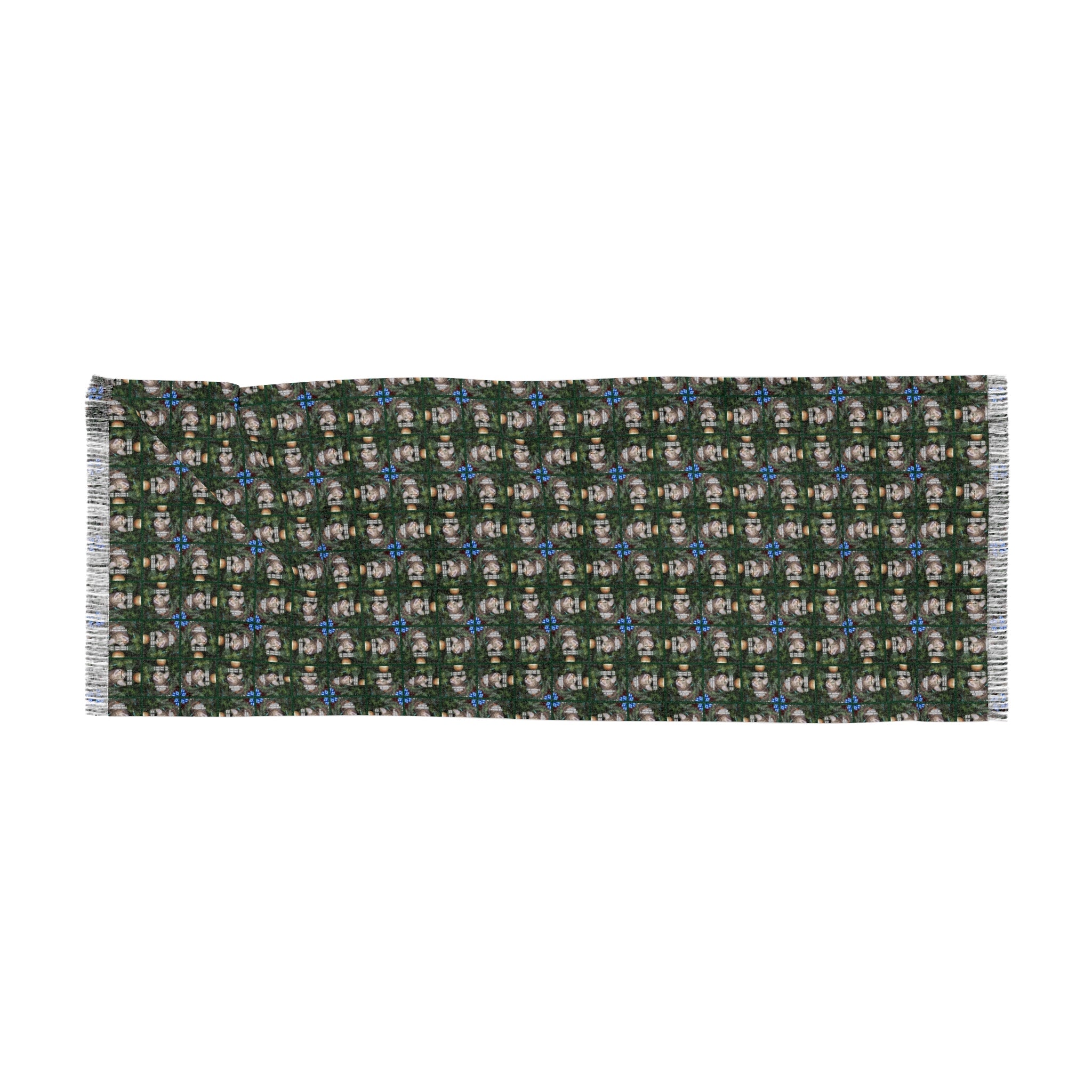 Ornaments are History Christmas Light Scarf
