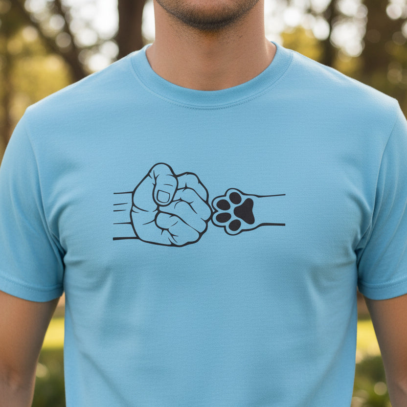 Fist Bump Unisex Heavy Cotton Tee